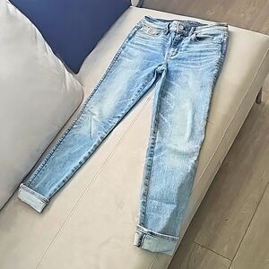 White House Black Market The Slim Crop Denim Jeans